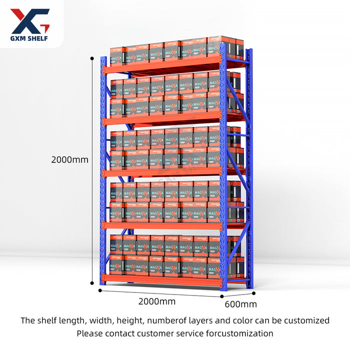 Heavy duty shelf boltless shelves long span racking warehouse storage