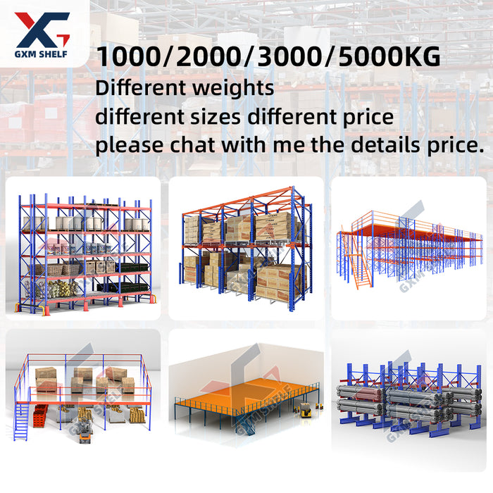 attic platform warehouse attic platform mezzanine floor steel racking storage shelves industrial heavy duty pallet racking system