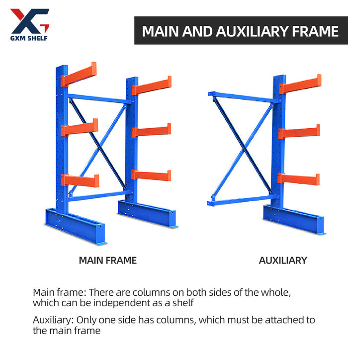 Heavy duty shelving cantilever tier shelf system storage  rack