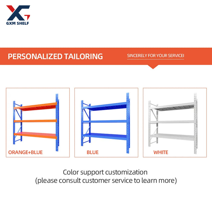 Heavy duty shelf boltless shelves long span racking warehouse storage