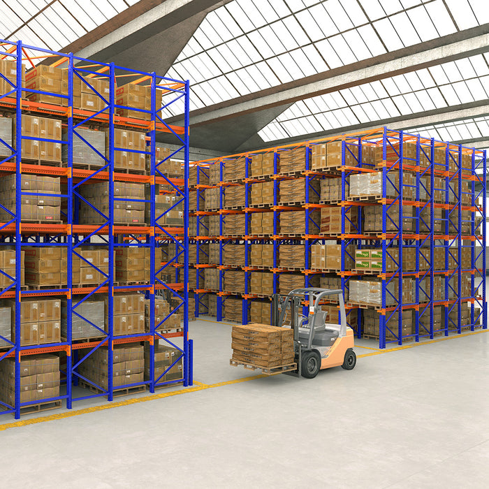 Drive-in racking industrial shelves storage