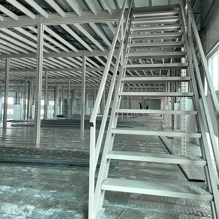 H-steel Mezzanine racking warehouse Platforms systems steel shelves